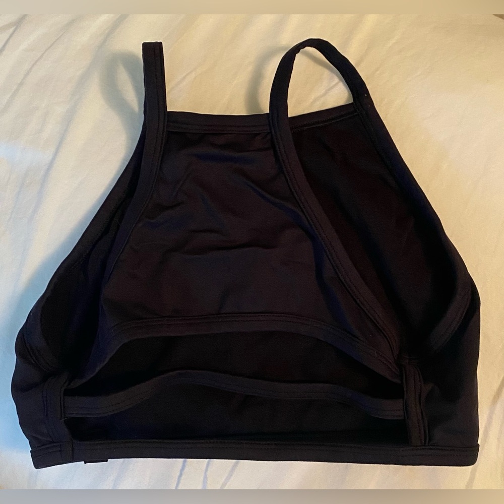 Booty By Brabants Women's Black High-Neck Sports Bra - Picture 3 of 3